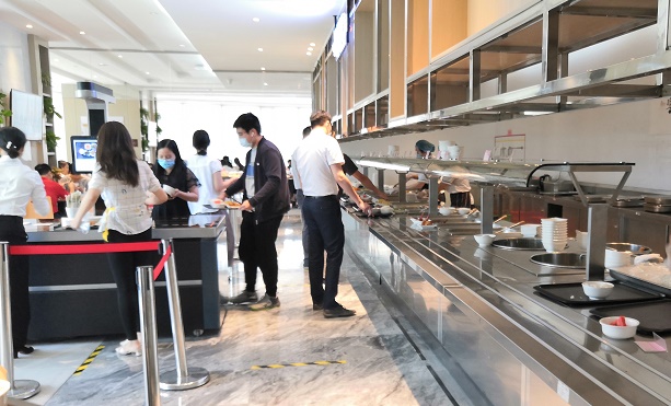 智慧食堂讓企業(yè)食堂變得更加信息化、智能化、便捷化！