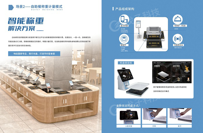 智慧食堂時代，戈子科技稱重結算臺震撼上市！